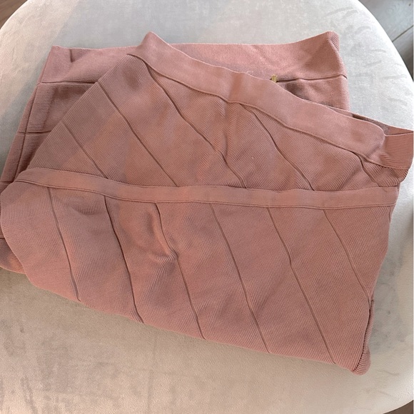 Bebe Bandage Asymmetric Skirt - S - Picture 6 of 7